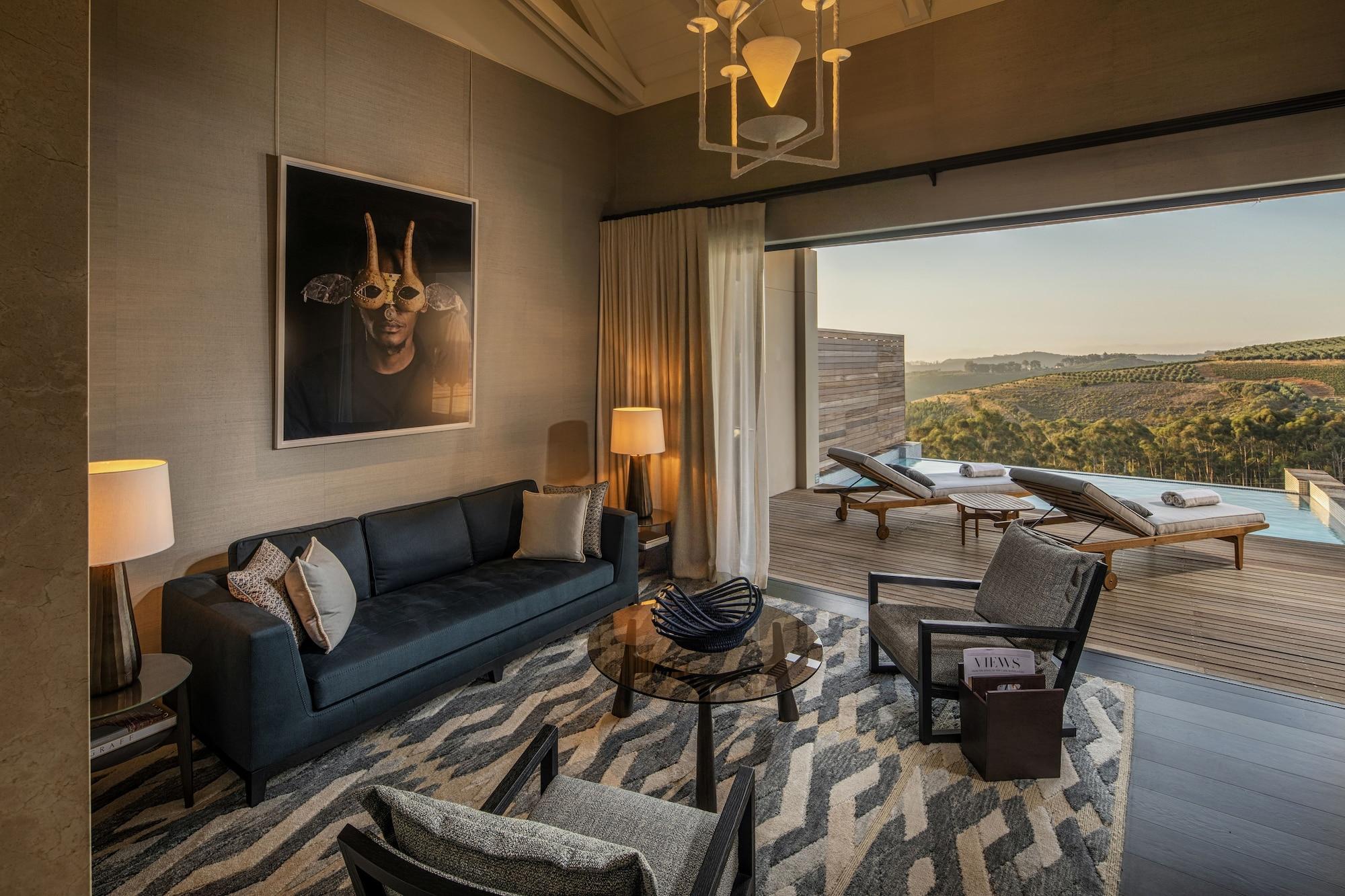 Delaire Graff Lodges And Spa Стелленбос Экстерьер фото