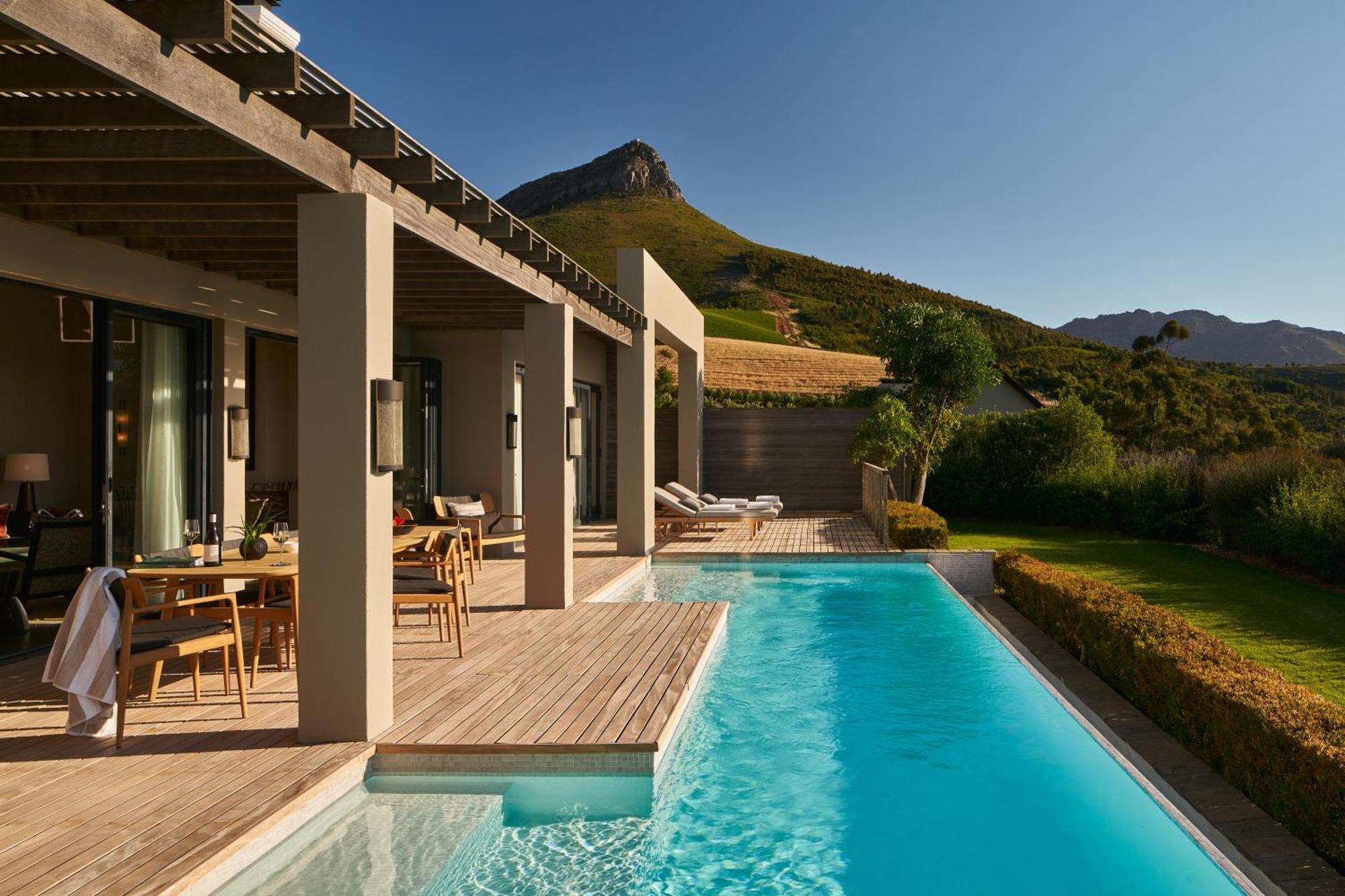 Delaire Graff Lodges And Spa Стелленбос Экстерьер фото