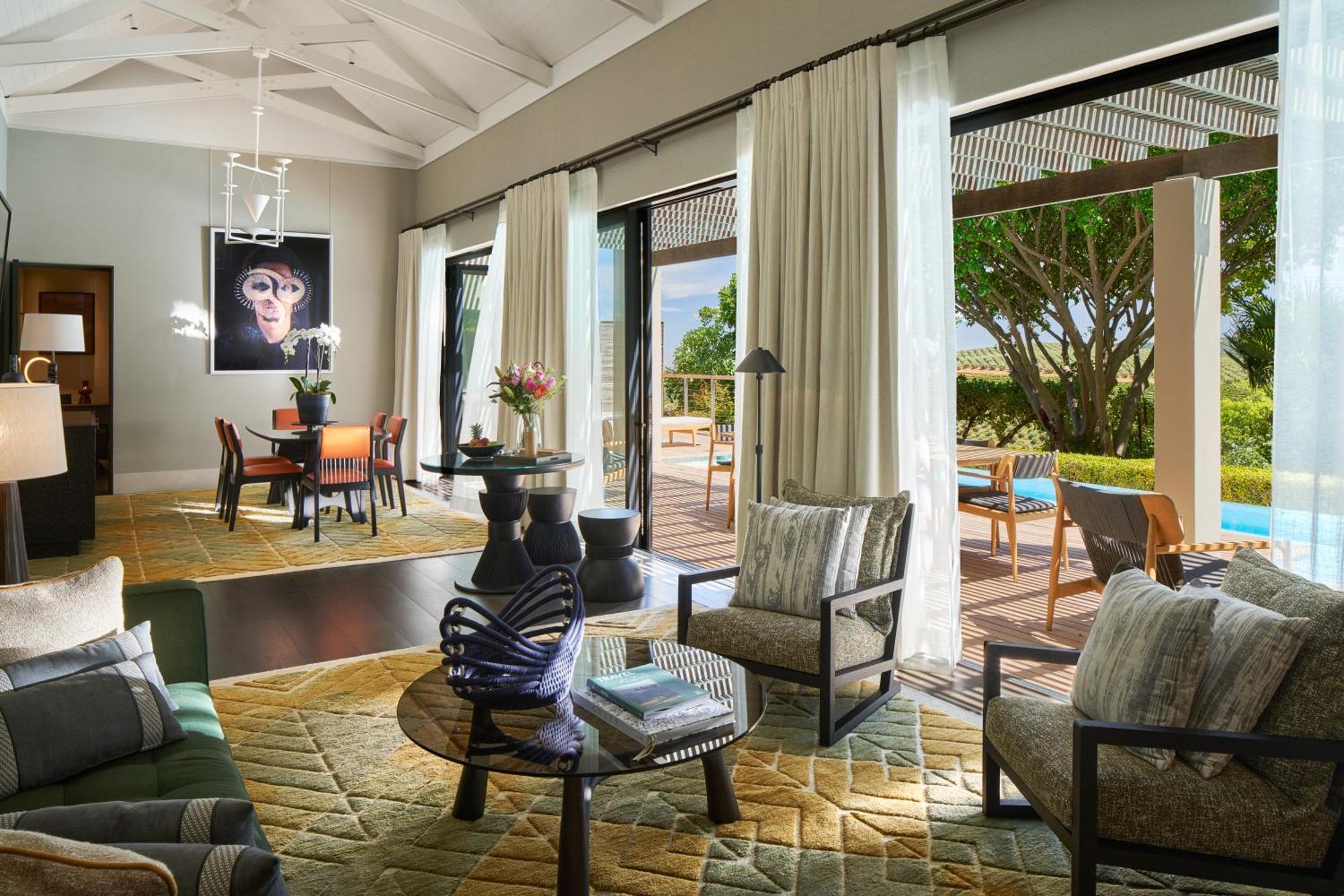 Delaire Graff Lodges And Spa Стелленбос Номер фото